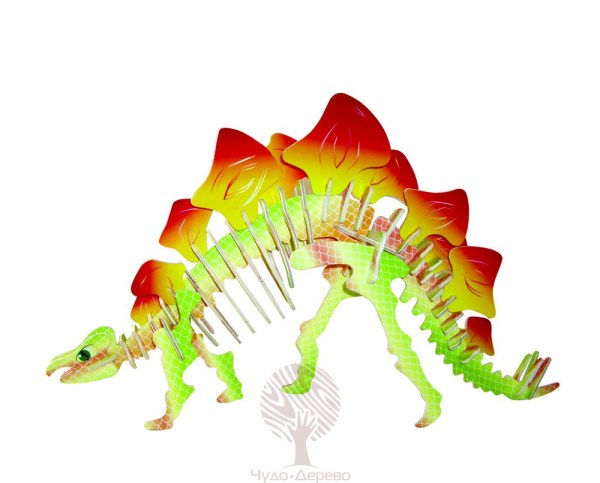 Стегозавр (цветной), арт.: JC002