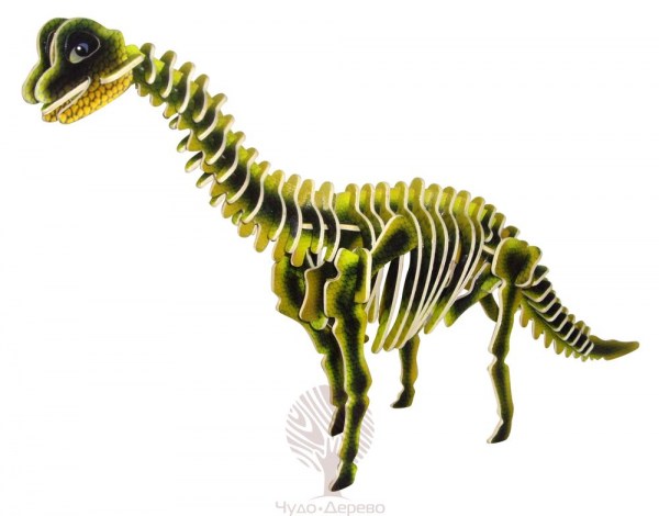 Брахиозавр (цветной), арт.: JC013