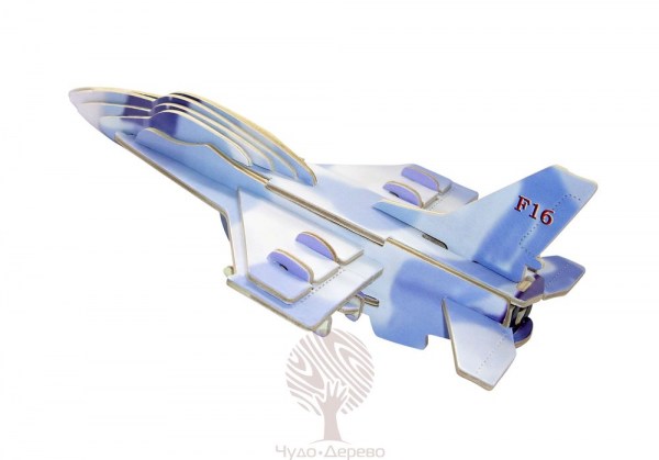 Самолет F-16 (цветной), арт.: PC040